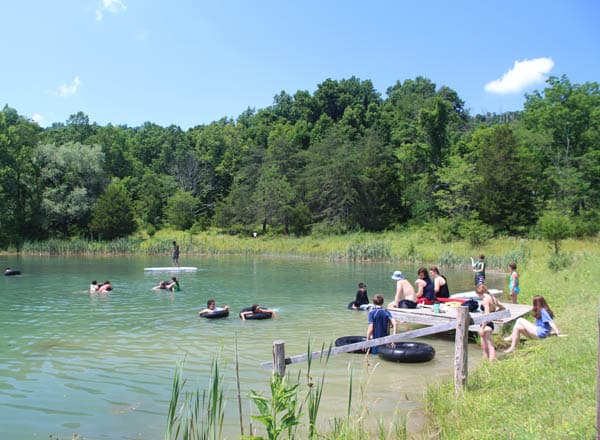Burgundy Center for Wildlife Studies Swimming In The Lake